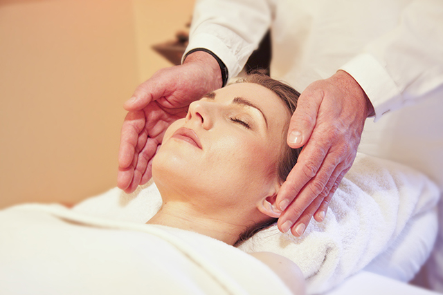 Reiki-Massage im Therapiezentrum am Schloss