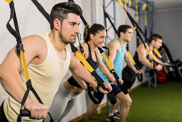 Schlingentraining im Gesundheitszentrum Zehlendorf